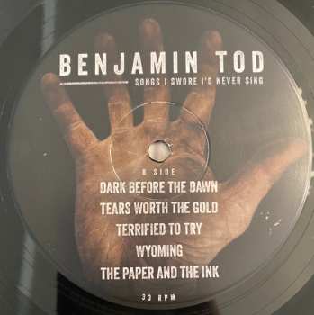 LP Benjamin Tod: Songs I Swore I'd Never Sing 608855