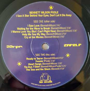 LP Bennett Wilson Poole: I Saw A Star Behind Your Eyes, Don't Let It Die Away 576153