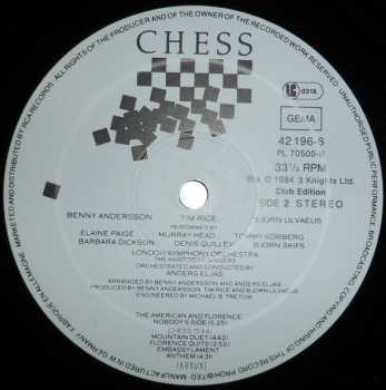 2LP Benny Andersson: Chess 638392