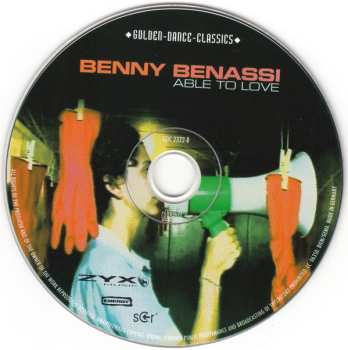 CD Benny Benassi: Able To Love 566688