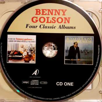 2CD Benny Golson: Four Classic Albums 477539