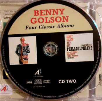 2CD Benny Golson: Four Classic Albums 477539