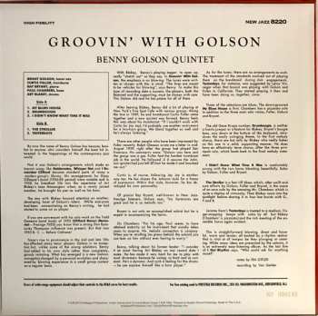 LP Benny Golson: Groovin' With Golson LTD | NUM 512081