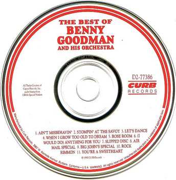 CD Benny Goodman And His Orchestra: The Best Of Benny Goodman And His Orchestra 641548