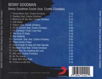 CD Benny Goodman Sextet: Benny Goodman Sextet (Feat. Charlie Christian) 610725