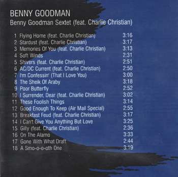 CD Benny Goodman Sextet: Benny Goodman Sextet (Feat. Charlie Christian) 610725