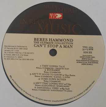 3LP Beres Hammond: Can't Stop A Man: The Ultimate Collection 617801