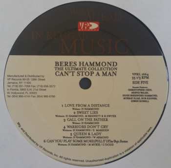 3LP Beres Hammond: Can't Stop A Man: The Ultimate Collection 617801