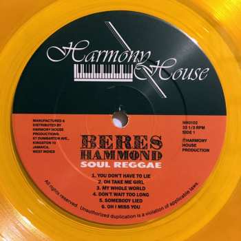 LP Beres Hammond: Soul Reggae LTD | CLR 350163