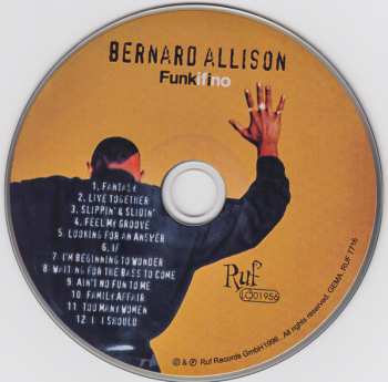 CD Bernard Allison: Funkifino 303304