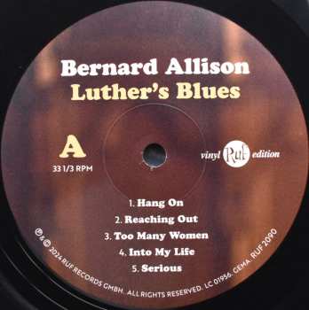 2LP Bernard Allison: Luther's Blues 567181