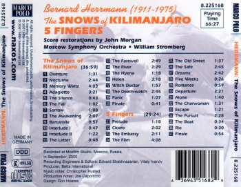 CD Bernard Herrmann: The Snows of Kilimanjaro / 5 Fingers 242009