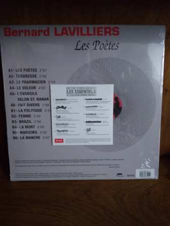 LP Bernard Lavilliers: Les Poètes 527890