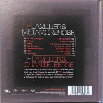 2CD Bernard Lavilliers: Métamorphose LTD 656511