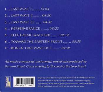 CD Bernard Xolotl: Last Wave 481374