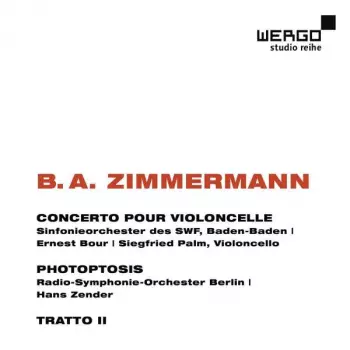 Concerto Pour Violoncelle / Photoptosis / Tratto II