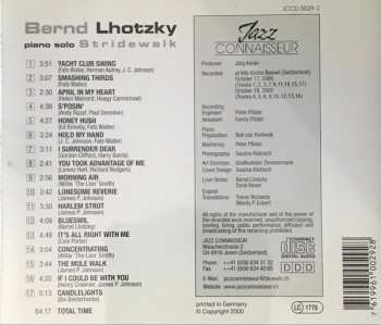 CD Bernd Lhotzky: Stridewalk 571805