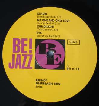 LP Berndt Egerbladh Trio: Schizo 579279