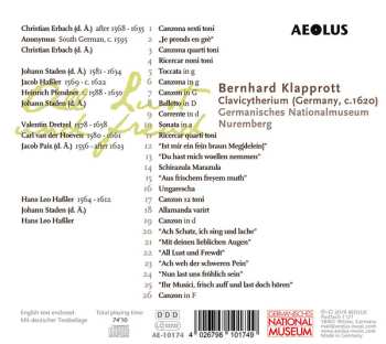 CD Bernhard Klapprott: All Lust Und Freud 563495