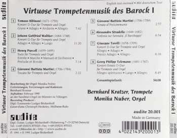 CD Bernhard Kratzer: Virtuose Baroque Trumpet Mucic Vol. 1 558757