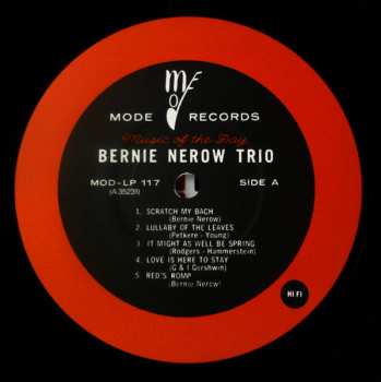 LP Bernie Nerow Trio: Bernie Nerow Trio 607477