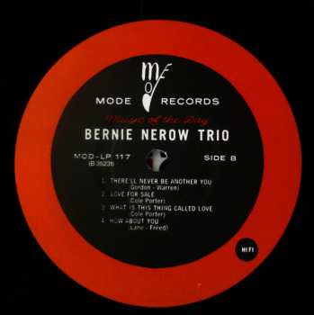 LP Bernie Nerow Trio: Bernie Nerow Trio 607477