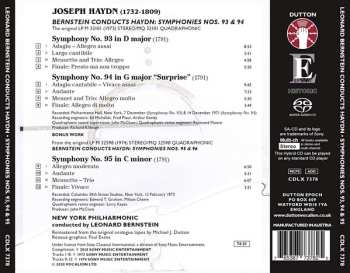 SACD Leonard Bernstein: Symphony Nos. 93, 94 & 95 555228