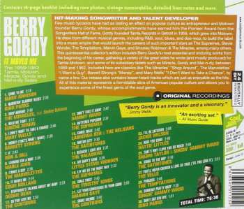 CD Berry Gordy: The Songs Of Berry Gordy - It Moves Me (The 1959-62 Tamla, Motown, Miracle, Gordy And Mel-o-dy Sides) 637638