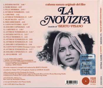 CD Berto Pisano: La Novizia (Colonna Sonora Originale Del Film) 658249