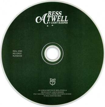 CD Bess Atwell: Light Sleeper 627152