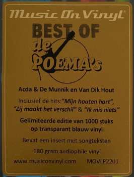 LP De Poema's: Best Of LTD | NUM | CLR 4273