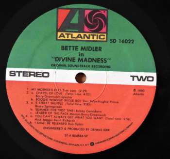 LP Bette Midler: Divine Madness 609048