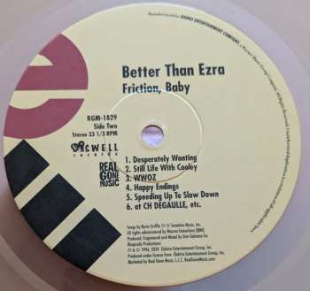 LP Better Than Ezra: Friction, Baby 642315