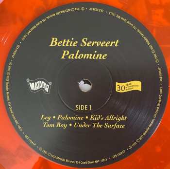 LP/SP Bettie Serveert: Palomine CLR 589094