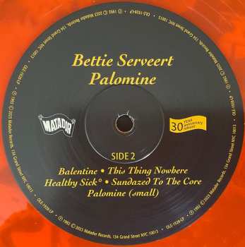 LP/SP Bettie Serveert: Palomine CLR 589094