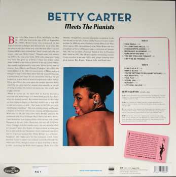 LP Betty Carter: Meets The Pianists LTD | NUM 568258