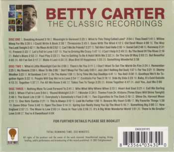 3CD Betty Carter: The Classic Recordings 647578