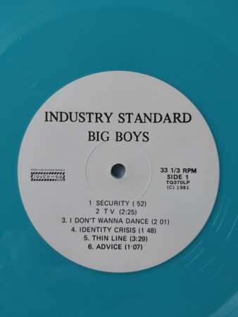 LP Big Boys: Where's My Towel / Industry Standard CLR | LTD 562503