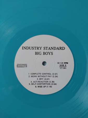 LP Big Boys: Where's My Towel / Industry Standard CLR | LTD 562503