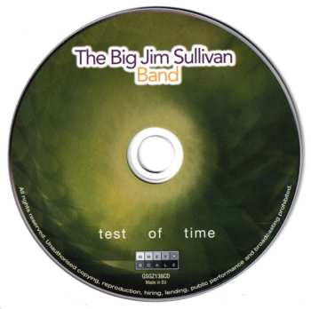 CD Big Jim Sullivan Band: Test Of Time 548017