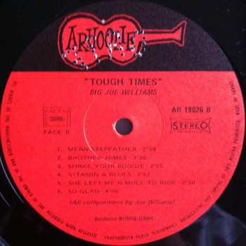 LP Big Joe Williams: Tough Times 557982