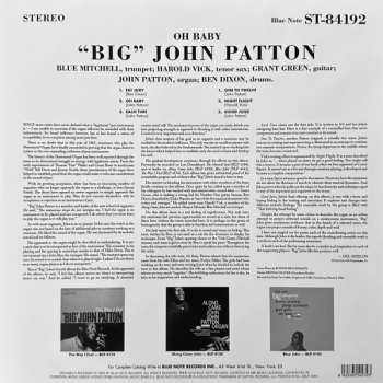 LP John Patton: Oh Baby! LTD 604226