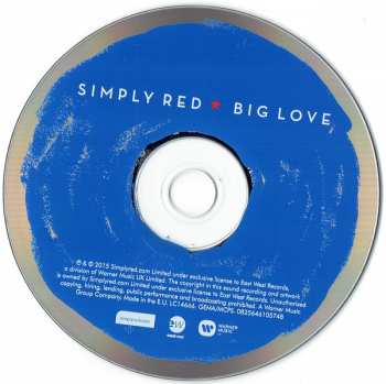 CD Simply Red: Big Love 4636