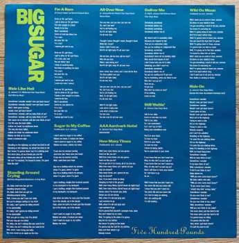 LP Big Sugar: Five Hundred Pounds CLR | LTD 592744