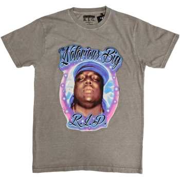 Merch Biggie Smalls: Biggie Smalls Unisex T-shirt: Rip Airbrush (large) L