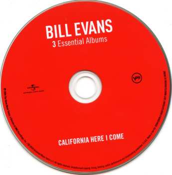 3CD Bill Evans: 3 Essential Albums 649287