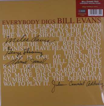 LP Bill Evans: Everybody Digs Bill Evans (180g) (grey Marbled Vinyl) 671331