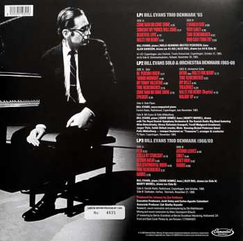 3LP Bill Evans: Treasures (Solo, Trio & Orchestra Recordings From Denmark (1965-1969)) LTD | NUM 553228