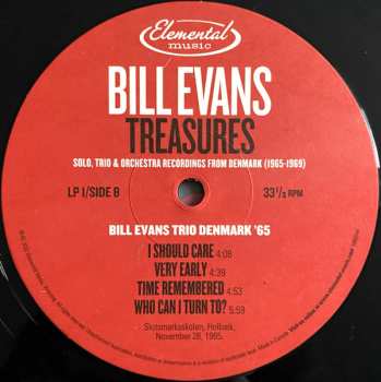 3LP Bill Evans: Treasures (Solo, Trio & Orchestra Recordings From Denmark (1965-1969)) LTD | NUM 553228