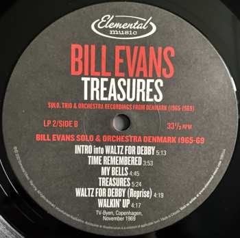 3LP Bill Evans: Treasures (Solo, Trio & Orchestra Recordings From Denmark (1965-1969)) LTD | NUM 553228